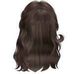 ♡ Wispy Loose Braided Hair (Brown)