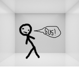 Blank White Room