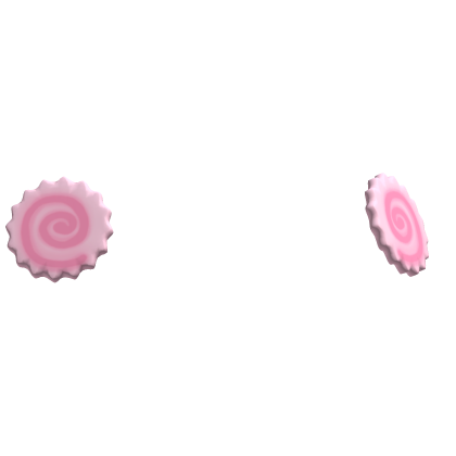 pink narutomaki ramen hairclip