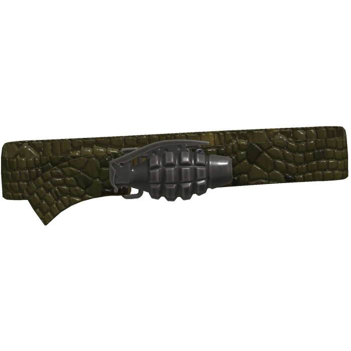 Y2k Grunge Grenade Belt Reptile 1.0