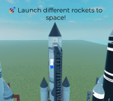 🚀 Uruchom różne rakiety w kosmos!
