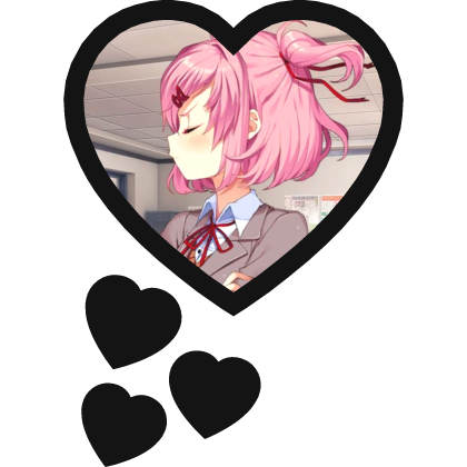 Natsuki Thinking Hearts Literature Club