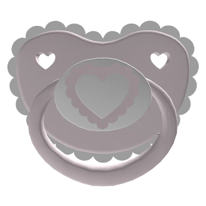 Cute Kawaii Pink Ruffle Paci Pacifier | Roblox Item - Rolimon's