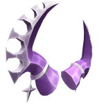 Purple Furry Exodus Horns