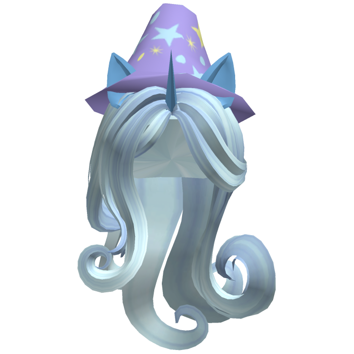 🪄 Trixie's Blue Unicorn Hair Mlp My Little Pony