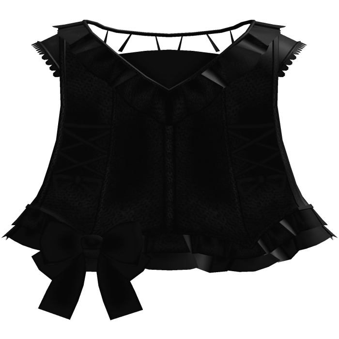 Cute School Doll Ruffled Dress In Black