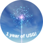 1 Year Anniversary Roblox badge thumbnail