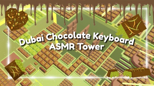 🍫 Dubai Schokoladen-ASMR-Tastaturturm