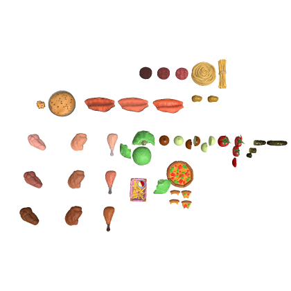 Ultimate Cooking & Food Ingredient Pack [Stylized]