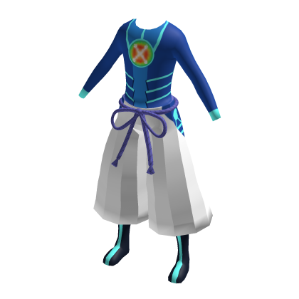 Cyberpunk Samurai-Style Hakama and Suit"Gakupo2"
