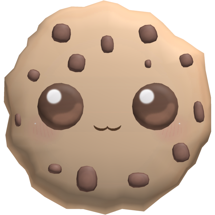cookieswirlc kawaii chocolate chip cookie plushie
