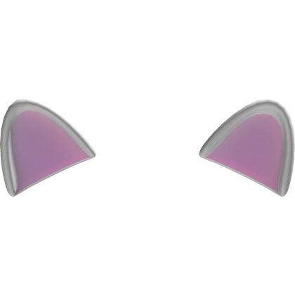 (White) Cute Cat Ears