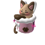 Cute Brown Kitty Backpack