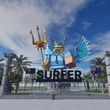 Surfers army parade