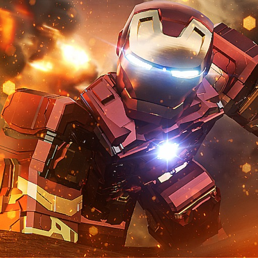 Iron Man Simulator official Roblox game thumbnail