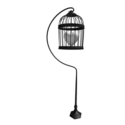 Caged Heart Light(Black & White)