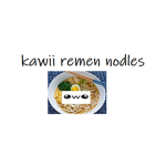 Kawaii Ramen Noodles