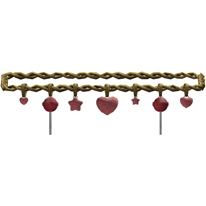 Gold & Red Candy Belt