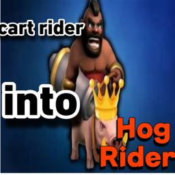 Cart Ride in to Hog Rider