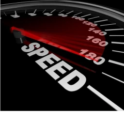speed simulator icon