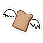 Flying toast