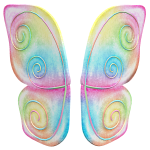 Glitter Swirl Fairy Wings