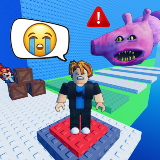 Scary Pig Troll Tower 😱 official Roblox game thumbnail