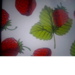 Swiming strawberry