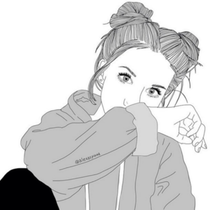 Girl Outline Roblox decal