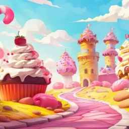 beauty candy land icon