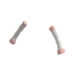 🍀Pink Point White Arm Warmer