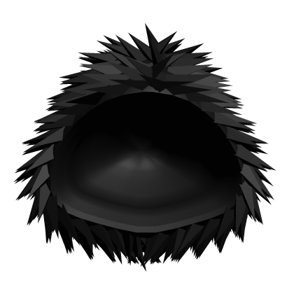 🌟 Black Fur Hood 🌟 Roblox item