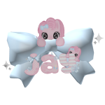 ˚ɞjay pinkie pie bow♡ɞ˚