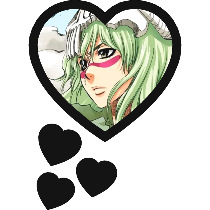Nelliel Thinking Hearts Bleach