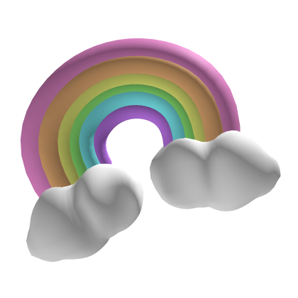𖹭◞  mi fluffy rainbow cutie clouds