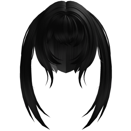 Vkei Moe Spiky Overgrown Pigtails Black Roblox item