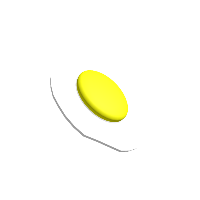 Fried Eggs Hairpin