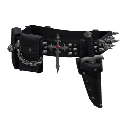 Emo Goth Cross Belt thumbnail