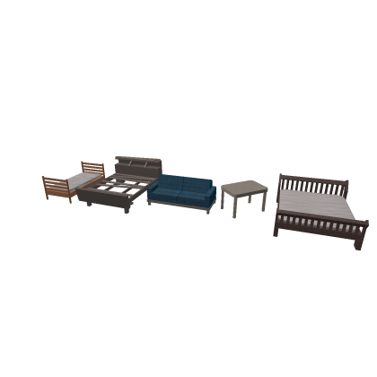 [New!] Furniture Pack! Hiking Army Club Working Ci