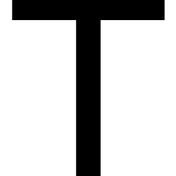 T icon