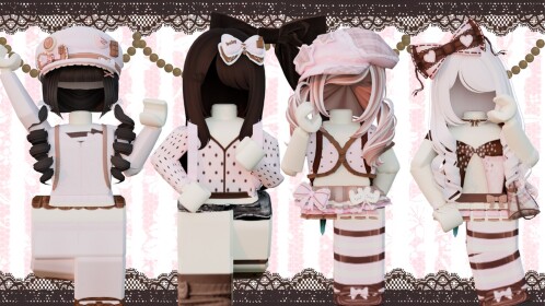 🍫 ChocoMint & Neapolitan Cute Outfits 