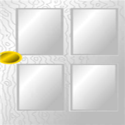 White door Roblox decal