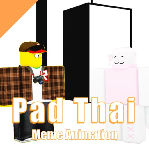 (I'm a new soul)  Pad Thai Meme Animation Back up official Roblox game thumbnail
