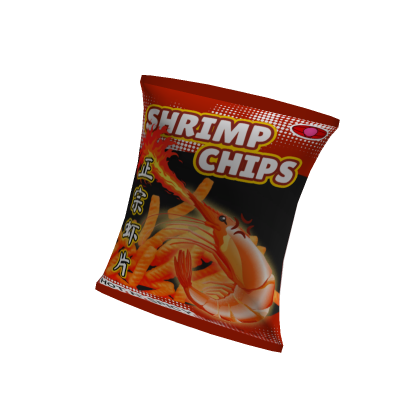 Blossom Foods Shrimp Chips (HOT N' SPICY Flavor)