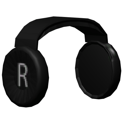 Black Clockwork Headphones Roblox item