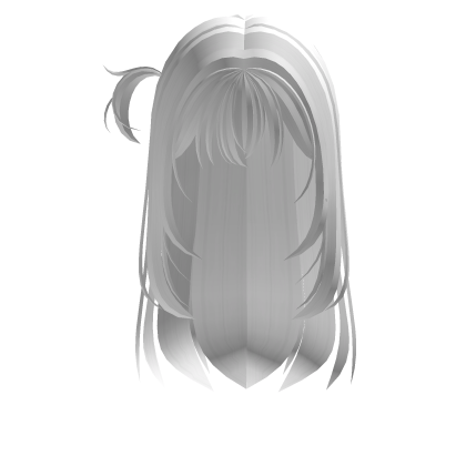 ♡ Bocchi The Rock Anime Side PonyTail Hair White Roblox item