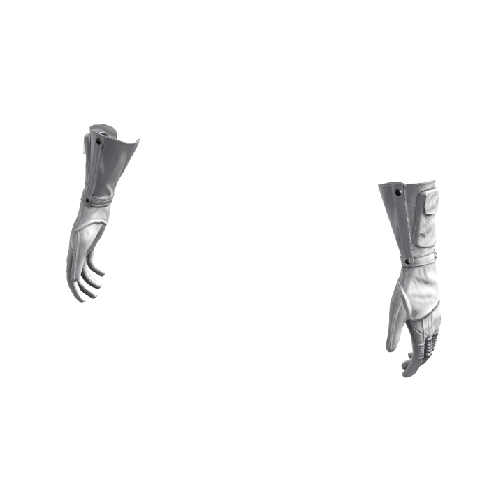 White Utility Gloves