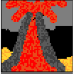 Land under the volcano