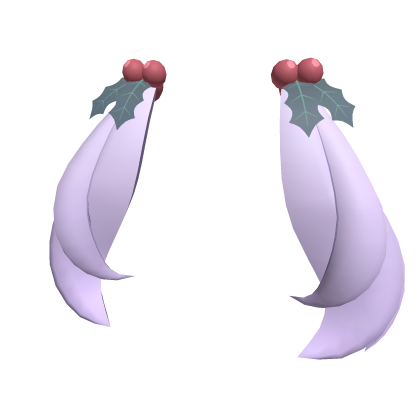 Christmas Hanae Twintails w/ Mistletoe Hairpin Roblox item