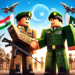 India and Pakistan Hangout(FIXED SIGNS!!)